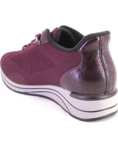 TREINTAS M4656 ZAPATILLAS CASUAL DE MUJER BURDEOS