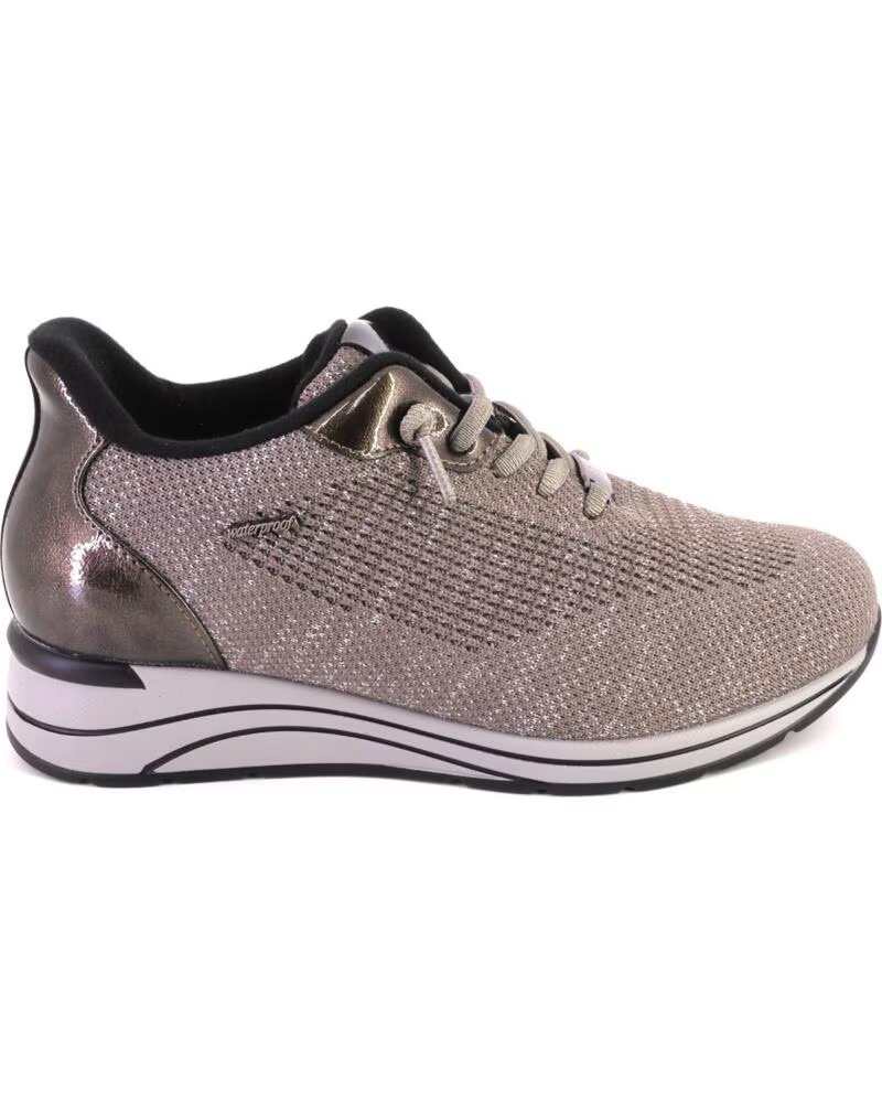 TREINTAS M4656 ZAPATILLAS CASUAL DE MUJER GRIS