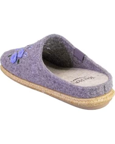 TONI PONS DELI-EF PANTUFAS DE MULHER CINZENTO GRIS