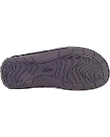 SUAVEFLEX 200-428 ZAPATILLAS DE CASA DE HOMBRE GRIS