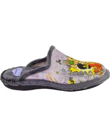SUAVEFLEX 200-428 ZAPATILLAS DE CASA DE HOMBRE GRIS