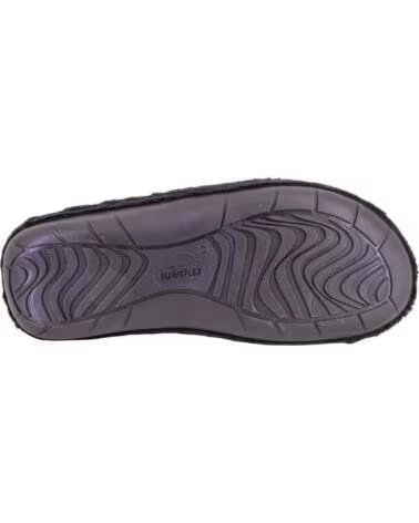 SUAVEFLEX 200-252 ZAPATILLAS DE CASA DE HOMBRE NEGRO