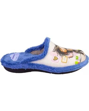 SUAVEFLEX 200-388 ZAPATILLAS DE CASA DE MUJER AZUL