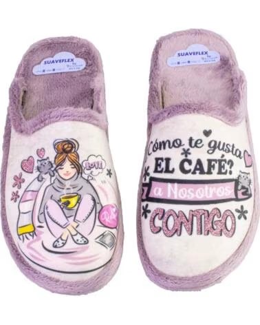 SUAVEFLEX 200-380 ZAPATILLAS DE CASA DE MUJER TAUPE