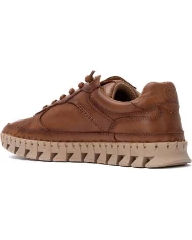 CARMELA 164218 ZAPATILLAS DE PIEL CAMEL