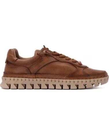 CARMELA 164218 ZAPATILLAS DE PIEL CAMEL