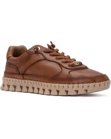 CARMELA 164218 ZAPATILLAS DE PIEL CAMEL