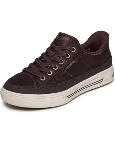 SKECHERS ARCH FIT ARCADE MARRÓN MARRON