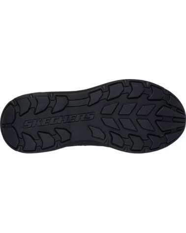 SKECHERS POLLARD - OSGOOD PIEL NEGRA NEGRO