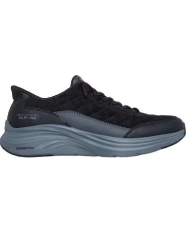 SKECHERS CONTOUR FOAM-CORDELUX NEGRA NEGRO