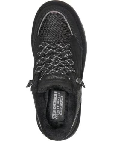 SKECHERS KEEPSAKES COZY STREET HIKER NEGRA NEGRO