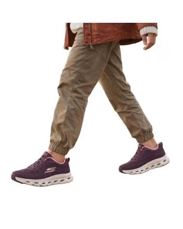SKECHERS GO WALK GLIDE-STEP 20 - KRIS BURGUNDY WOMEN´S SNEAKERS GRANATE