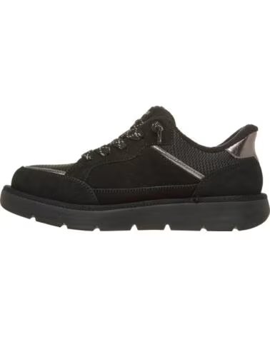 SKECHERS KEEPSAKES COZY STREET HIKER NEGRA NEGRO