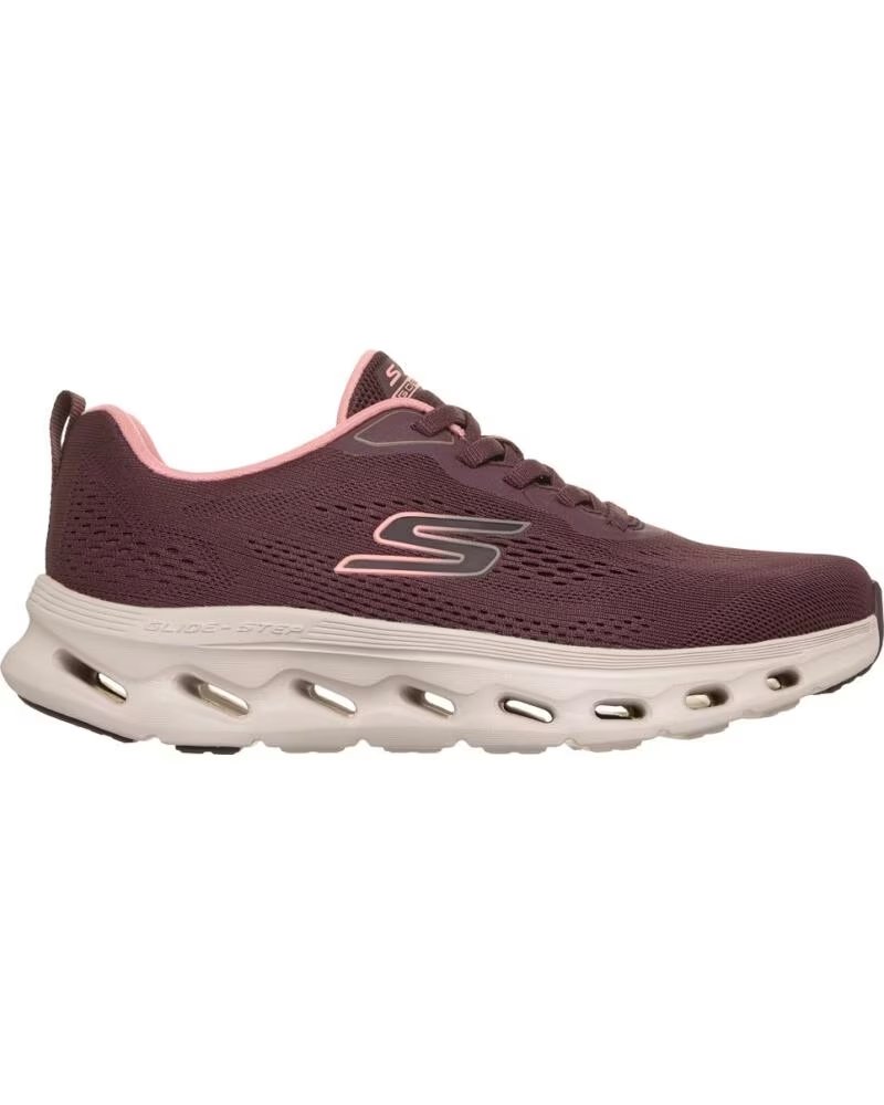 SKECHERS GO WALK GLIDE-STEP 20 - KRIS BURGUNDY WOMEN´S SNEAKERS GRANATE
