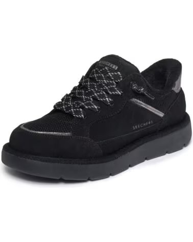 SKECHERS KEEPSAKES COZY STREET HIKER NEGRA NEGRO