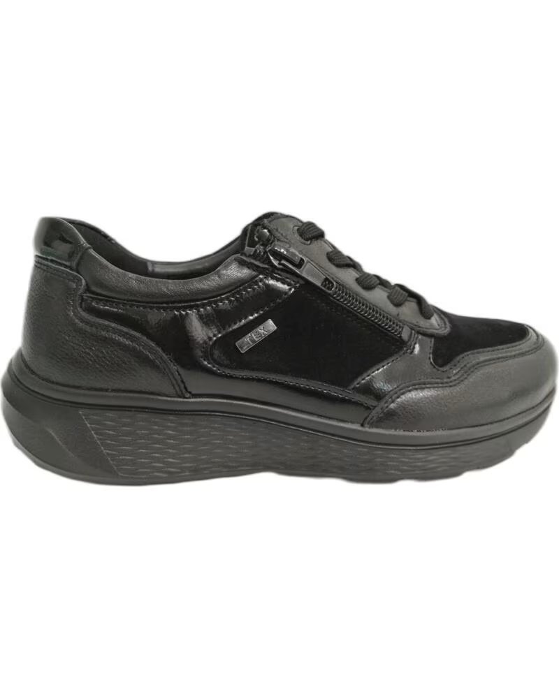 ZAPATILLAS CASUAL G COMFORT 2731 PIEL NEGRA NEGRO