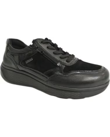 ZAPATILLAS CASUAL G COMFORT 2731 PIEL NEGRA NEGRO
