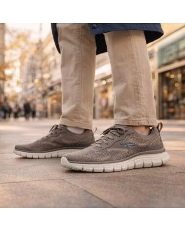 SKECHERS TRACK TAUPE DEPORTIVAS ZAPATILLAS