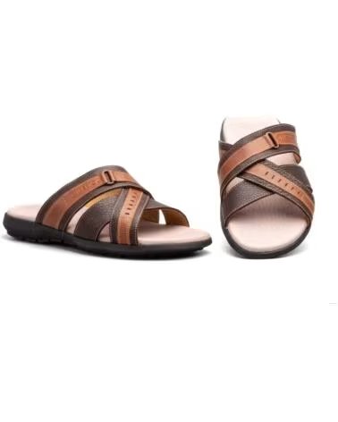 IBERICO SHOES SANDALIAS DE PIEL PARA HOMBRE MODELO IB2021 MARRÓN