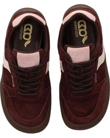 CHIKA10 BF STELLA 01S ZAPATILLAS BAREFOOT DE PIEL VINOS VINO-WINE