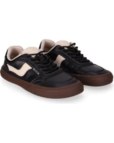 ZAPATILLAS BAREFOOT DE PIEL CHIKA10 STELLA 01 NEGRO NEGRO-BLACK