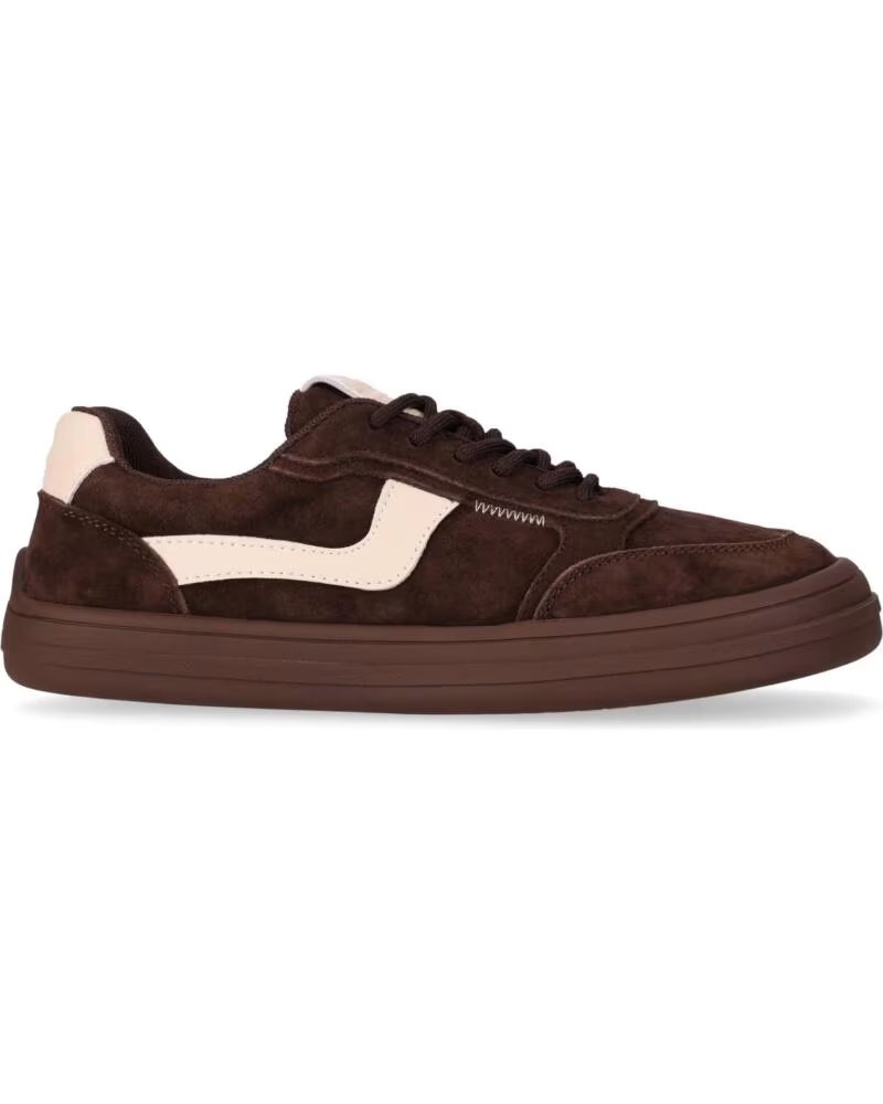 CHIKA10 BF STELLA 01S ZAPATILLAS BAREFOOT DE SERRAJE MARRON-BROWN