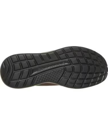 SKECHERS STERLING HANSEL ZAPATILLAS CASUAL MARRÓN GRIS