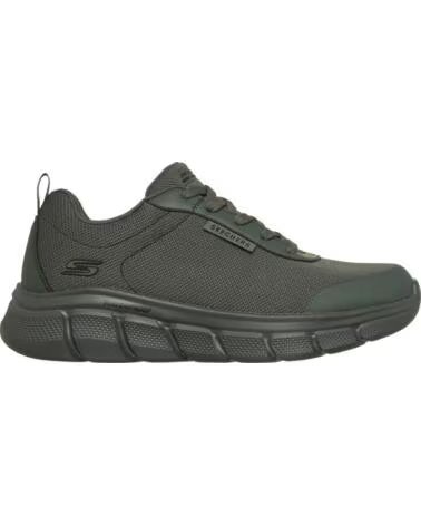SKECHERS BOBS B FLEX RAINY EDGE KAKI ZAPATILLAS IMPERMEABLES