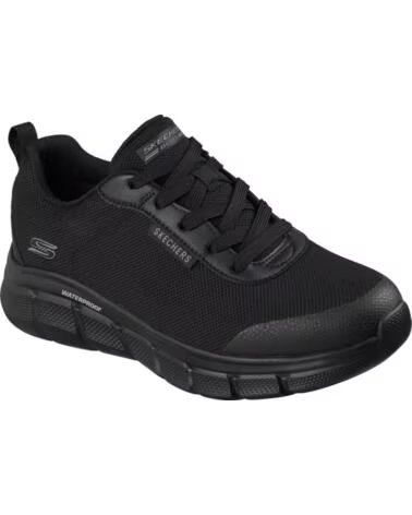 SKECHERS BOBS B FLEX RAINY EDGE ZAPATILLAS IMPERMEABLES NEGRO