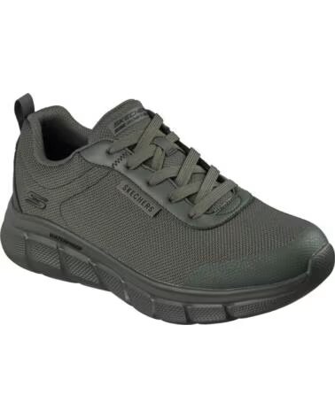 SKECHERS BOBS B FLEX RAINY EDGE KAKI ZAPATILLAS IMPERMEABLES