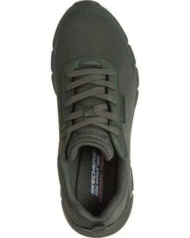 SKECHERS BOBS B FLEX RAINY EDGE KAKI ZAPATILLAS IMPERMEABLES
