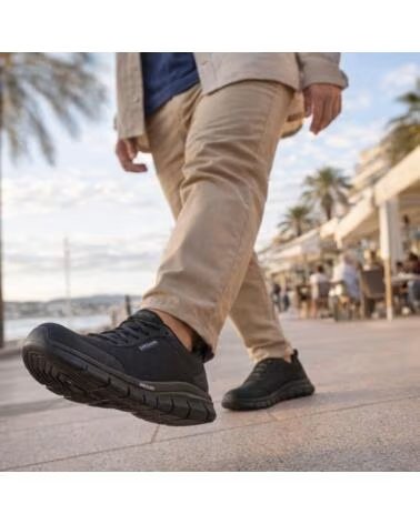 SKECHERS BOBS B FLEX RAINY EDGE ZAPATILLAS IMPERMEABLES NEGRO