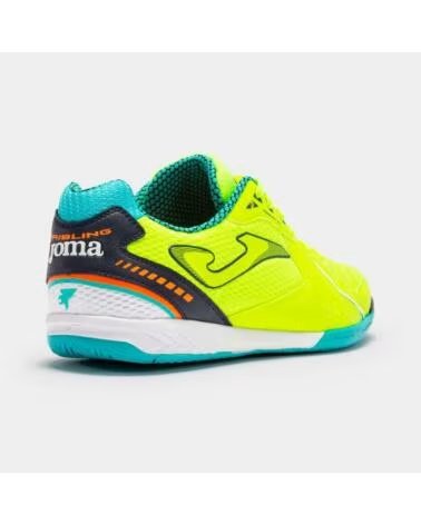 ZAPATILLAS JOMA DRIBLING 2309 FLUOR TURQUESA INDOOR AMARILLO