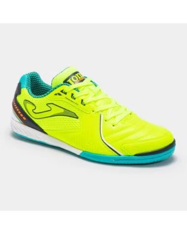 ZAPATILLAS JOMA DRIBLING 2309 FLUOR TURQUESA INDOOR AMARILLO