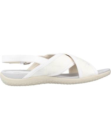 Sandalen für Damen GEOX D SANDAL VEGA BLANCO