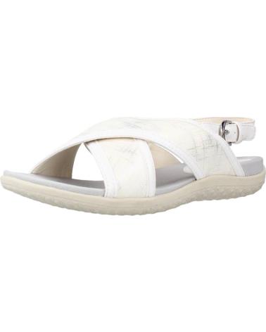 Sandalen für Damen GEOX D SANDAL VEGA BLANCO