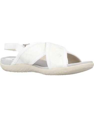 Sandalen für Damen GEOX D SANDAL VEGA BLANCO