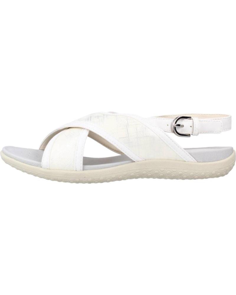 Sandalen für Damen GEOX D SANDAL VEGA BLANCO