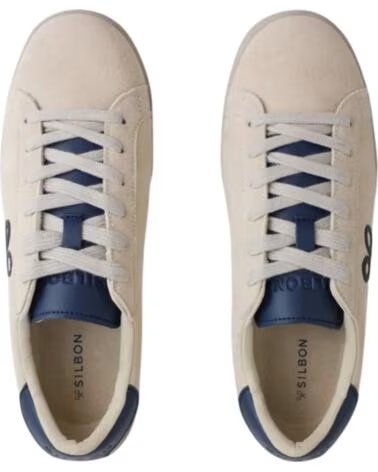 SILBON ZAPATILLAS DE MODA HOMBRE BEIGE
