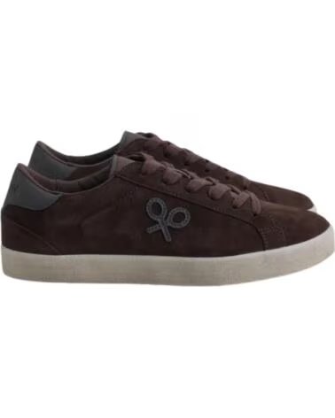 SILBON ZAPATILLAS DE MODA HOMBRE MARRON