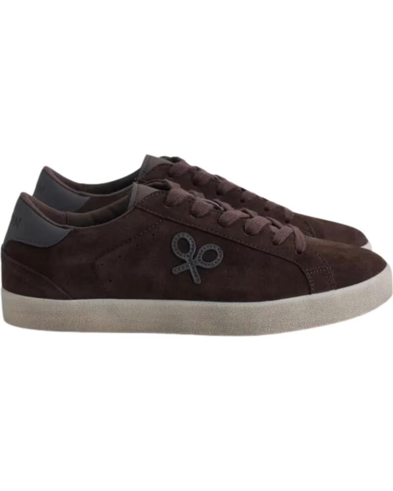 SILBON ZAPATILLAS DE MODA HOMBRE MARRON