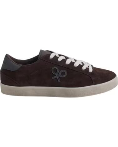 SILBON ZAPATILLAS DE MODA HOMBRE MARRON