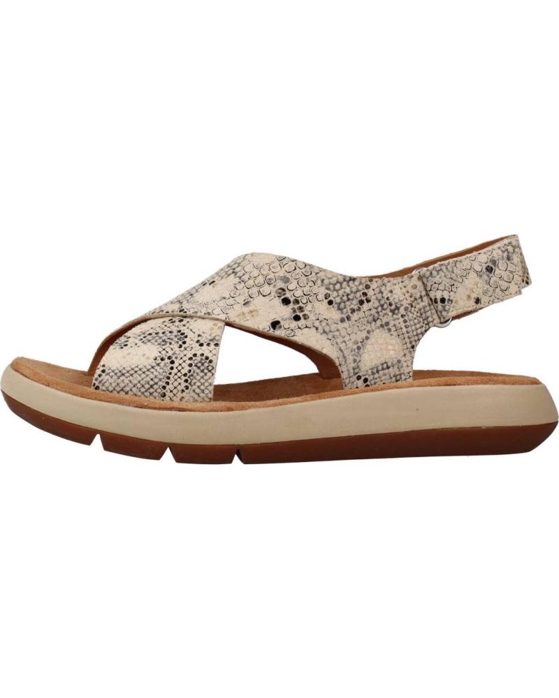 Clarks animal print sandals discount