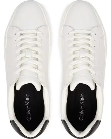 CALVIN KLEIN CHUNKY CUPSOLE LACEUP ZAPATILLAS BLANCAS BLANCO