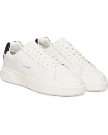 CALVIN KLEIN CHUNKY CUPSOLE LACEUP ZAPATILLAS BLANCAS BLANCO