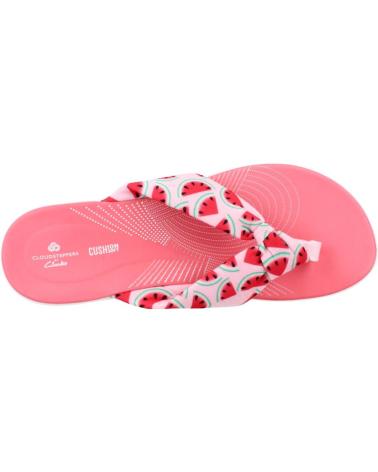 Chanclas de Mujer CLARKS ARLA GLISON ROSA
