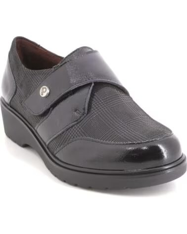 PITILLOS 11520 CHAUSSURES FEMME COMPENSÉES NOIR NEGRO