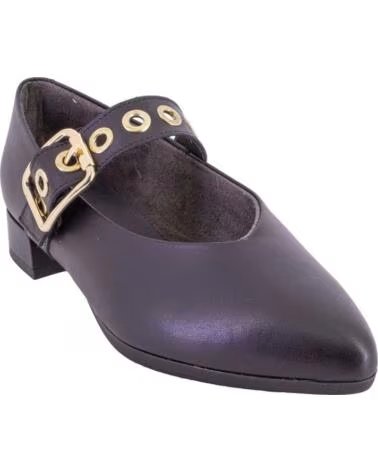 PITILLOS 11672 MARY JANES DE MUJER NEGRO