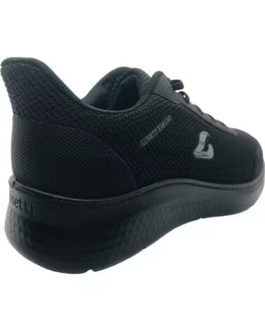 LUISETTI ZAPATILLA CONFORT CALZA-FACIL HOMBRE 39810 NEGRO