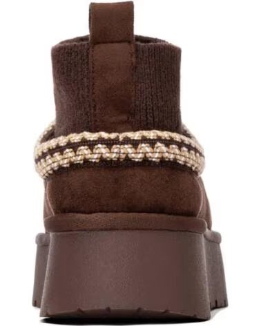 BOTINES DE PLATAFORMA XTI 146066 MARRONES PARA MUJER MARRON